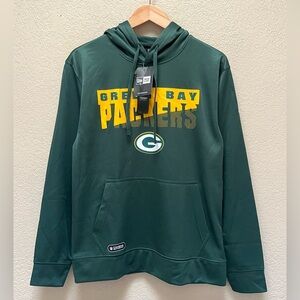 New Era NFL Green Bay Packers Football Team Pullover Hoodie Men’s Size M-NWT